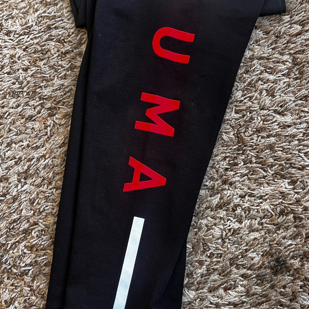 SOLD‼️‼️ Puma Black Leggings Athletic Comfort - Picture 2 of 6
